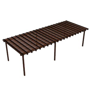 Kit Policarbonato Bronze 4mm 12,00m x 2,00m - Perfis Naturais