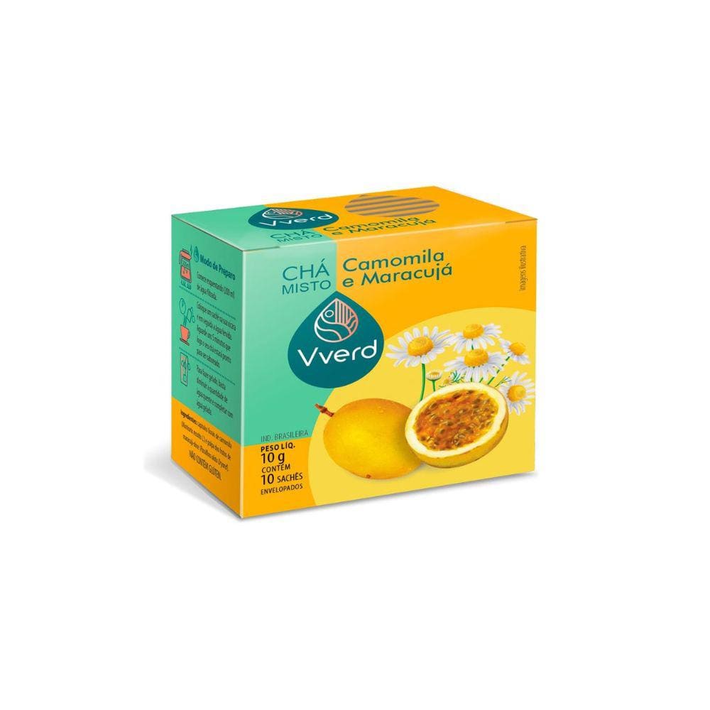 Chá Misto Camomila e Maracujá - Vverd