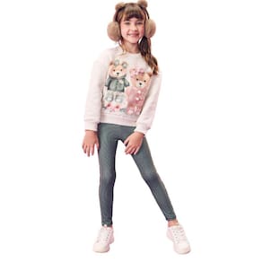 Conjunto Blusão Legging Urso Kukiê 71601