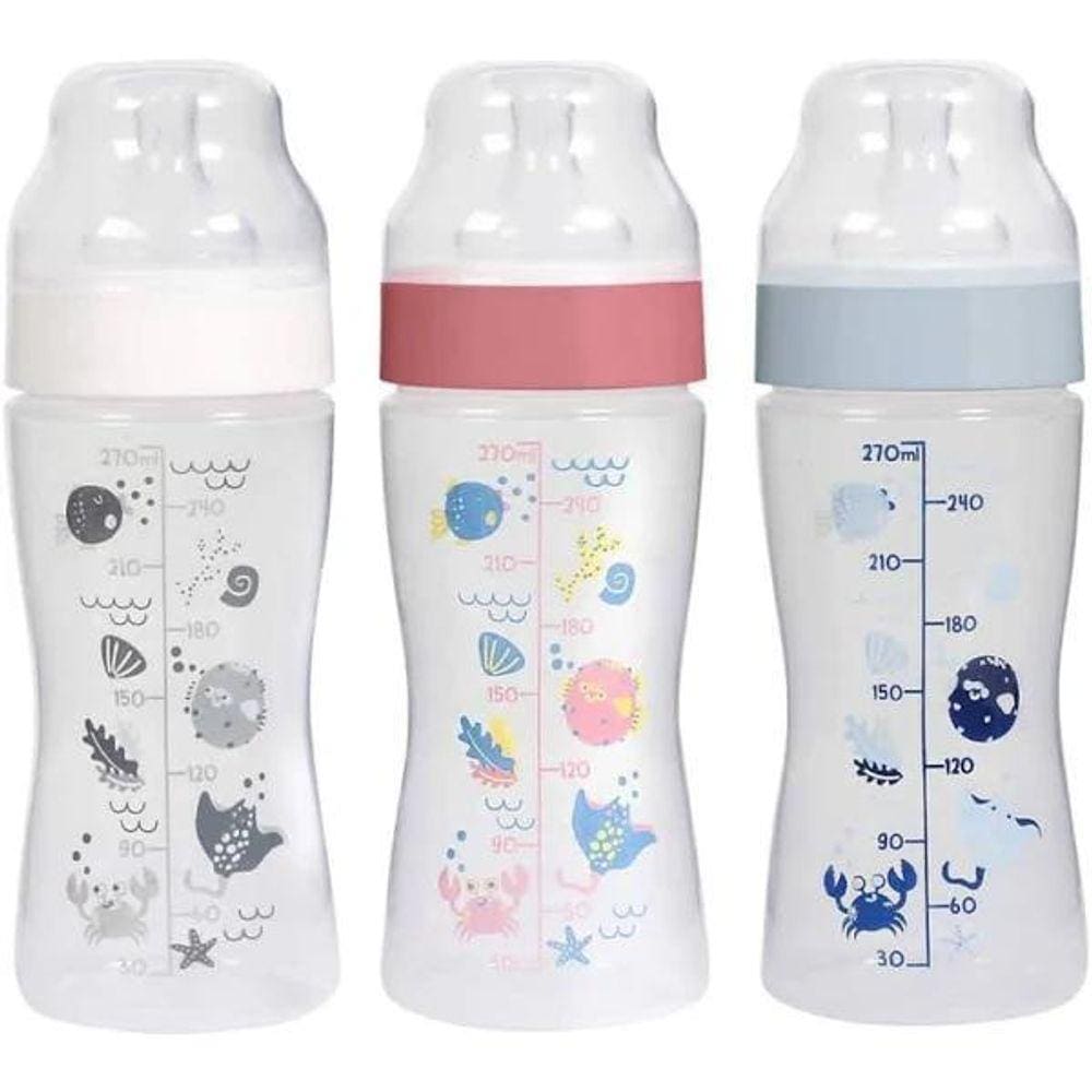 Mamadeira Wide Neck Super Soft 270Ml - Baby Go