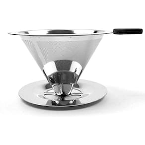 Coador Filtro Café Permanente Aço Inox Sem Uso De Papel 103