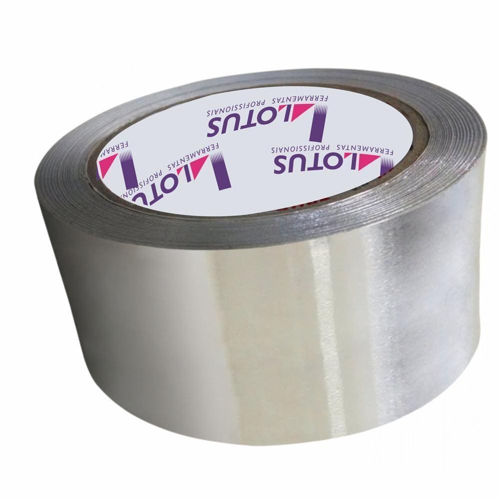 Fita Adesiva De Aluminio 30M 50Mm 10-80 Graus 36/1
