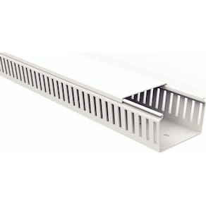 Canaleta Para Painel Tramontina Semiaberta Branca 80x50x2000mm Tramontina
