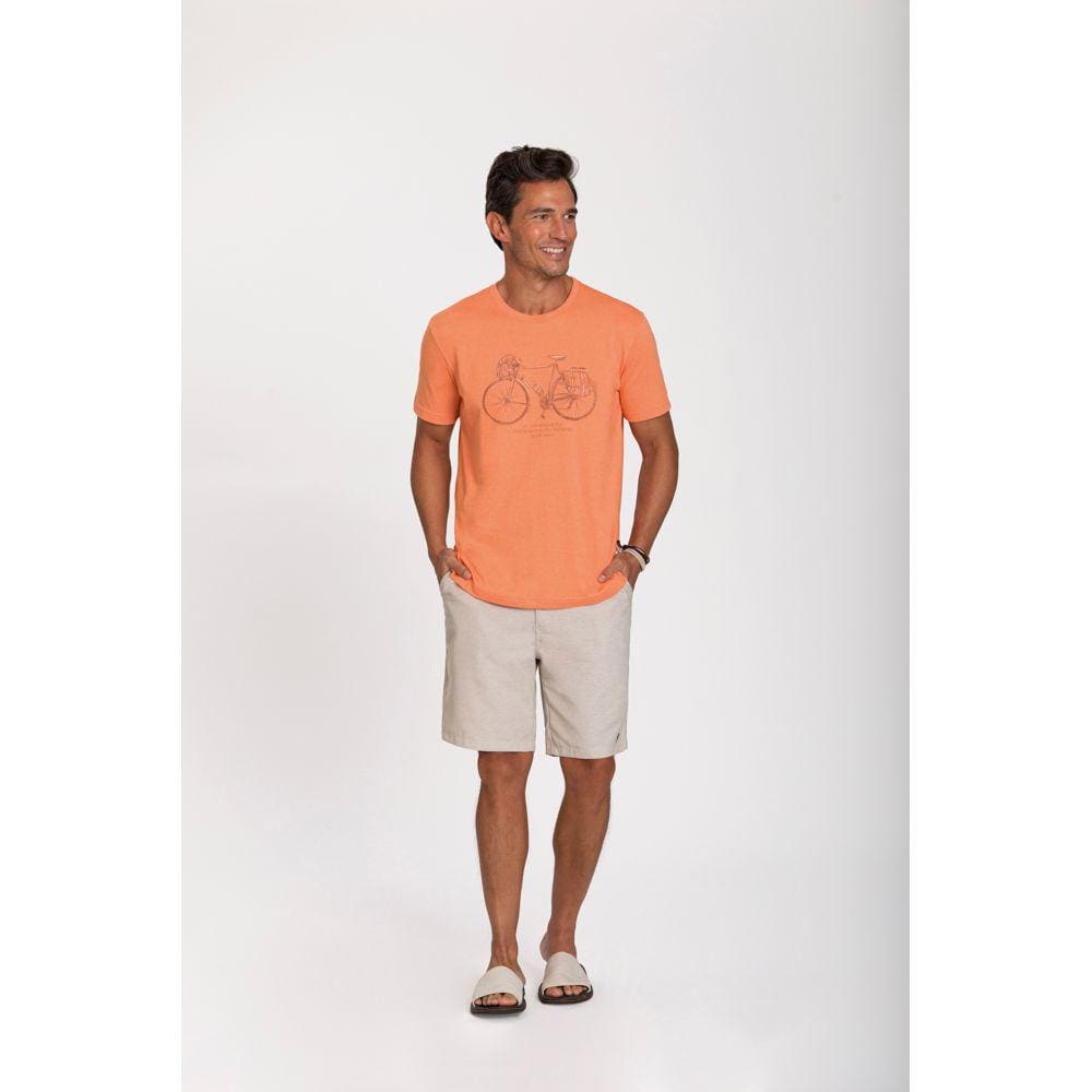 Camiseta Manga Curta Estampada