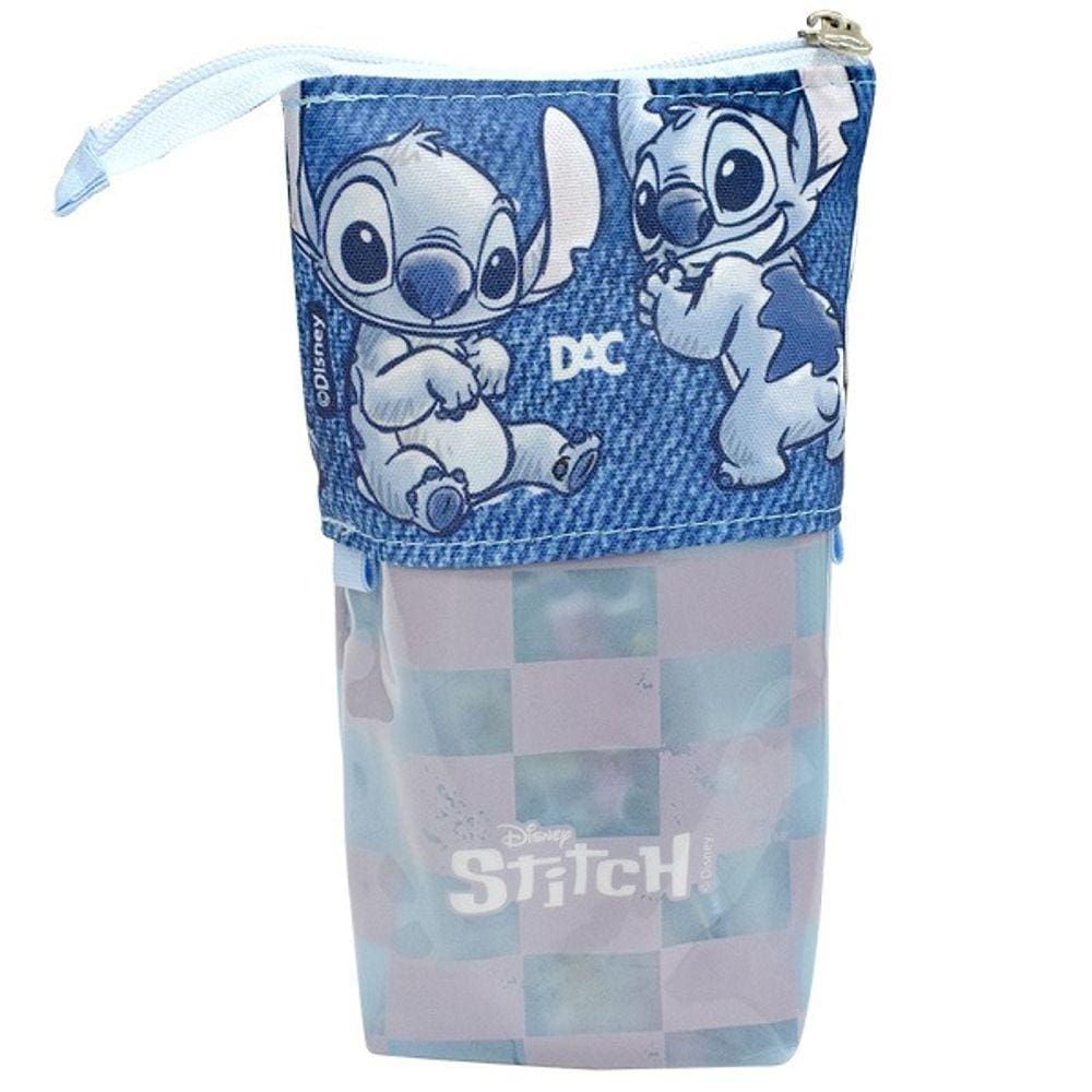 Estojo Retratil em PVC Cristal STITCH DAC