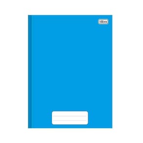 Caderno Brochura Azul 80 Folhas Pequeno - Tilibra