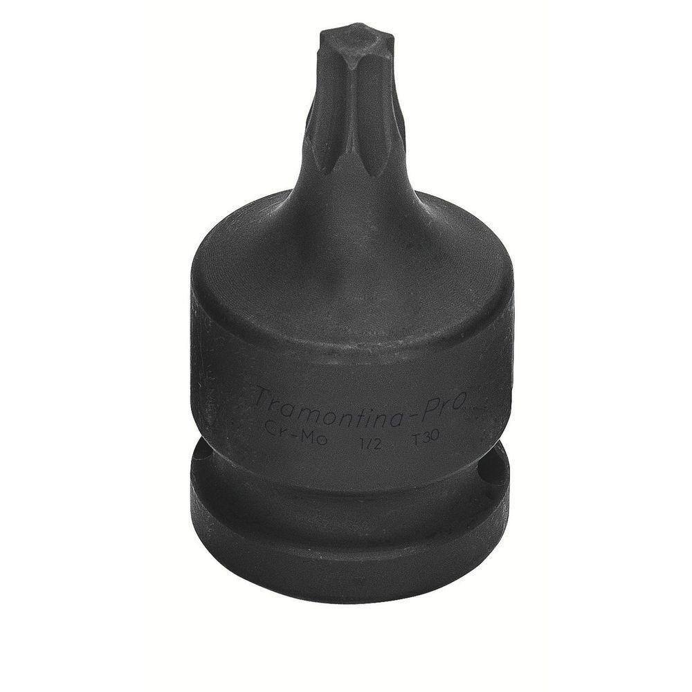 Soquete Impacto Ponta Trafix Aço Cromo Molibdênio T45 - Encaixe 1/2pol Tramontina Pro Tramontina