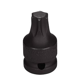 Soquete Impacto Ponta Trafix Aço Cromo Molibdênio T60 - Encaixe 1/2pol Tramontina Pro Tramontina