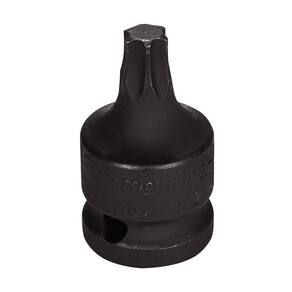 Soquete Impacto Ponta Trafix Aço Cromo Molibdênio T55 Encaixe 1/2pol Tramontina Pro Tramontina