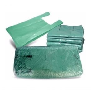 Kit De Sacola Reciclada Verde 5kg Sacola 50x70