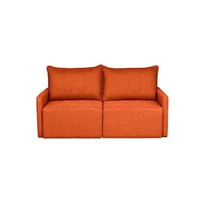 Sofá Cama Dubai Retratil E Reclinavel 3 Lugares Sofatec Terracota