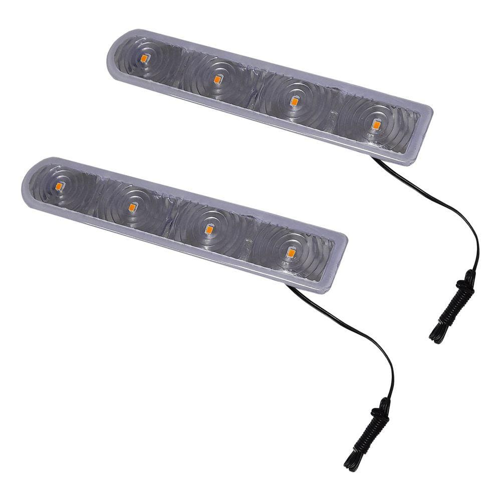 Par Fita Led Pisca Retrovisor Retrolight 12v Ambar Ap790