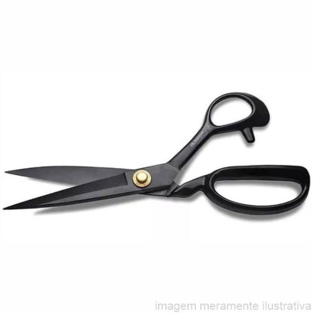 TESOURA MANUAL DE AÇO CARBONO PROFISSIONAL DE ALFAIATE E COSTUREIRA 8" 20CM