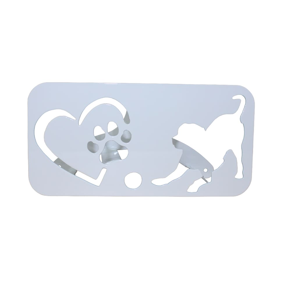 Suporte Enrolar Mangueira CACHORRO Branco All Style