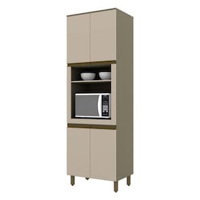 Armário Paneleiro Torre Quente 1 Forno Connect Duna Cristal - Henn