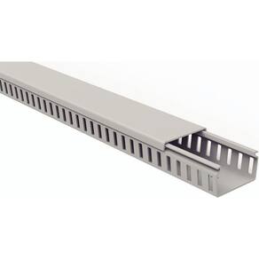 Canaleta Para Painel Tramontina Semiaberta Cinza 50x30x2000mm Tramontina