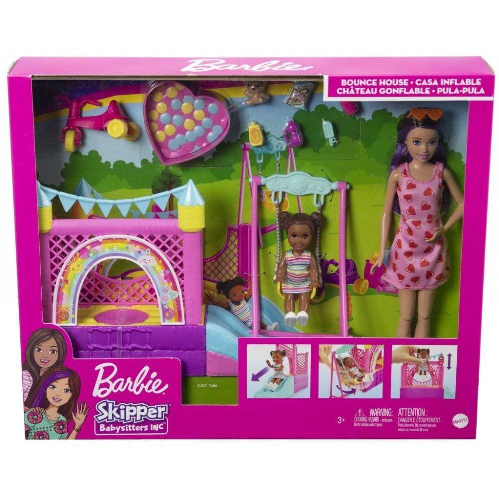 Boneca Barbie Skipper - Parquinho de Diversoes - Babysitters MATTEL