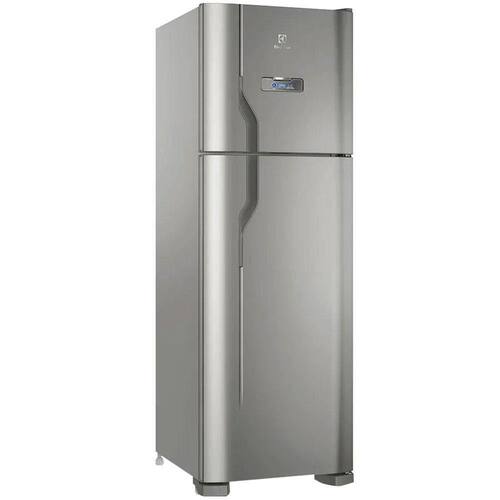 Geladeira Electrolux Frost Free com Turbo Congelamento 371L - Inox (bivolt 110/220v)