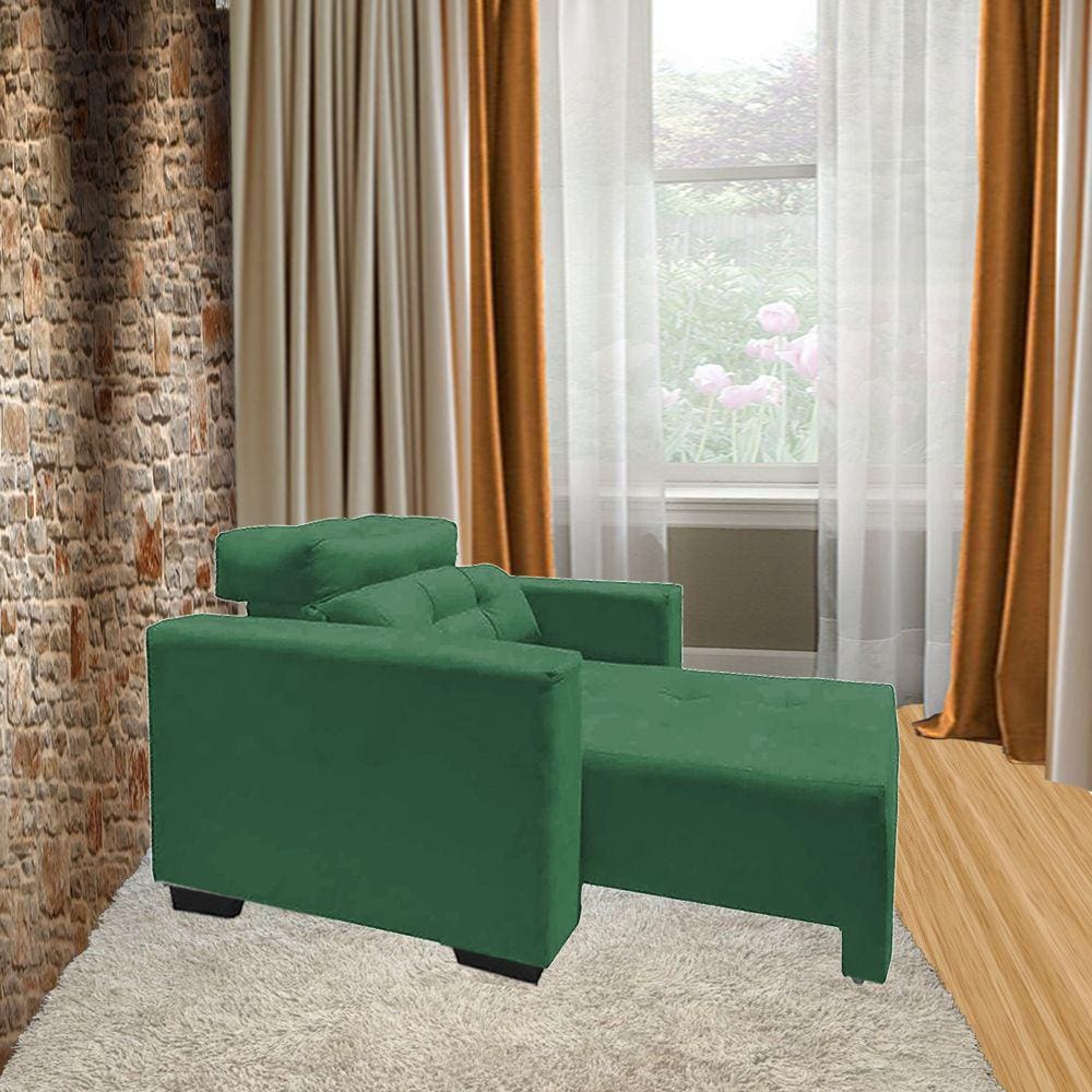 Poltrona Amamentação E Decoração Veneza Exclusiva Verde