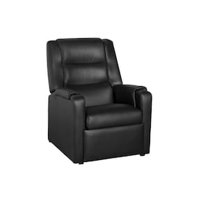Poltrona Do Papai Reclinável Eclipse Mandala Two Way Courano Preto - Probel
