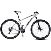 Bicicleta aro 29 Alumínio KRW Shimano 24 Velocidades Marchas Freio a Disco Suspensão dianteira K11