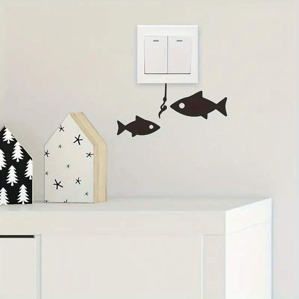 Adesivo Para Interruptor Peixe