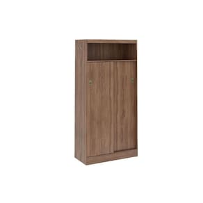 Armário Multiuso Sala 528 C/ 2 Portas De Correr Freijo - Carraro
