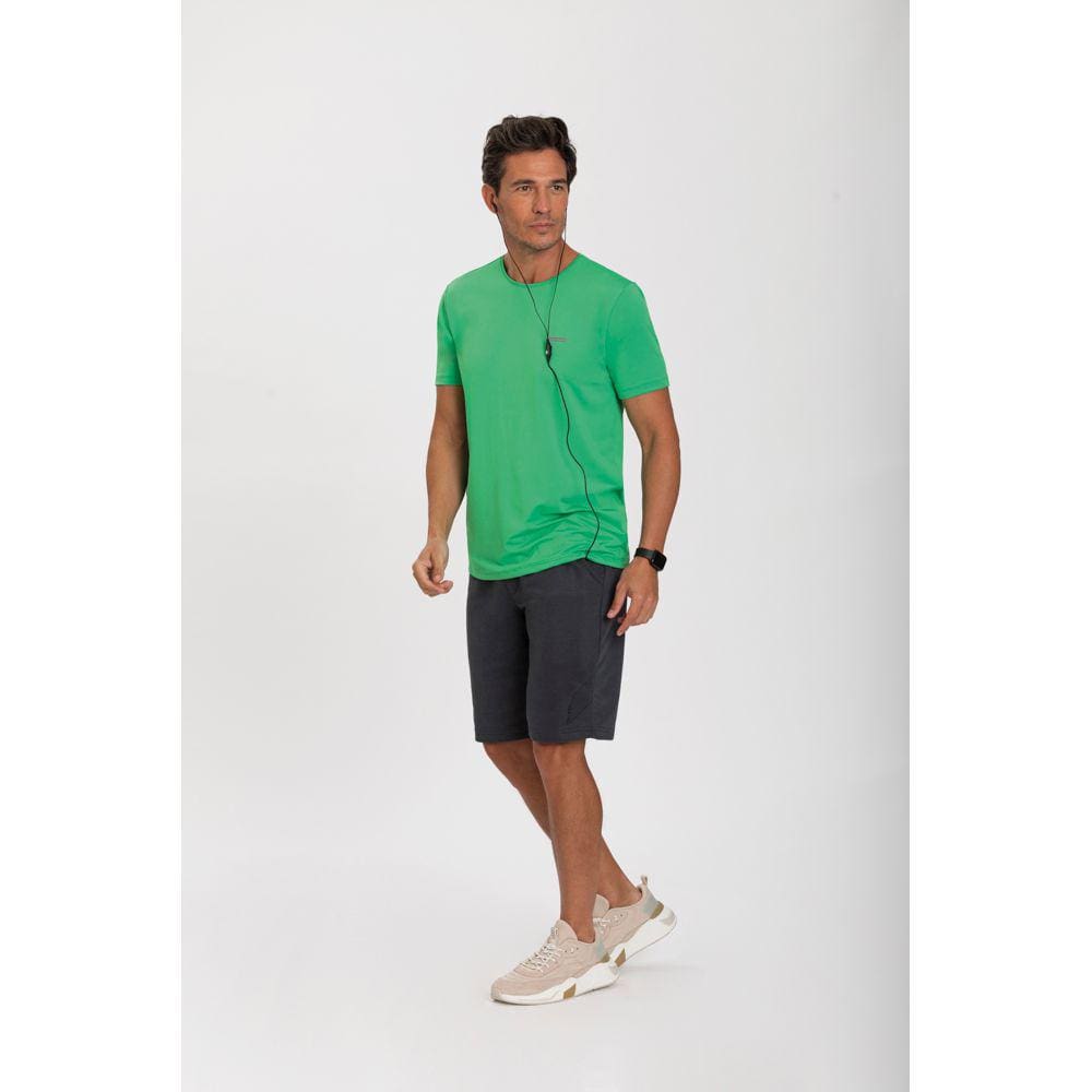 Camiseta Manga Curta Dry Lisa