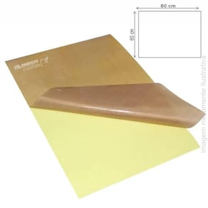 Folha Fita De Teflon Adesiva Para Prensa Térmica - 60 X 80 Cm X 0,13 Mm
