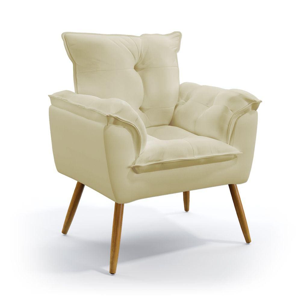 Poltrona Beta / N-030 Veludo Bege 