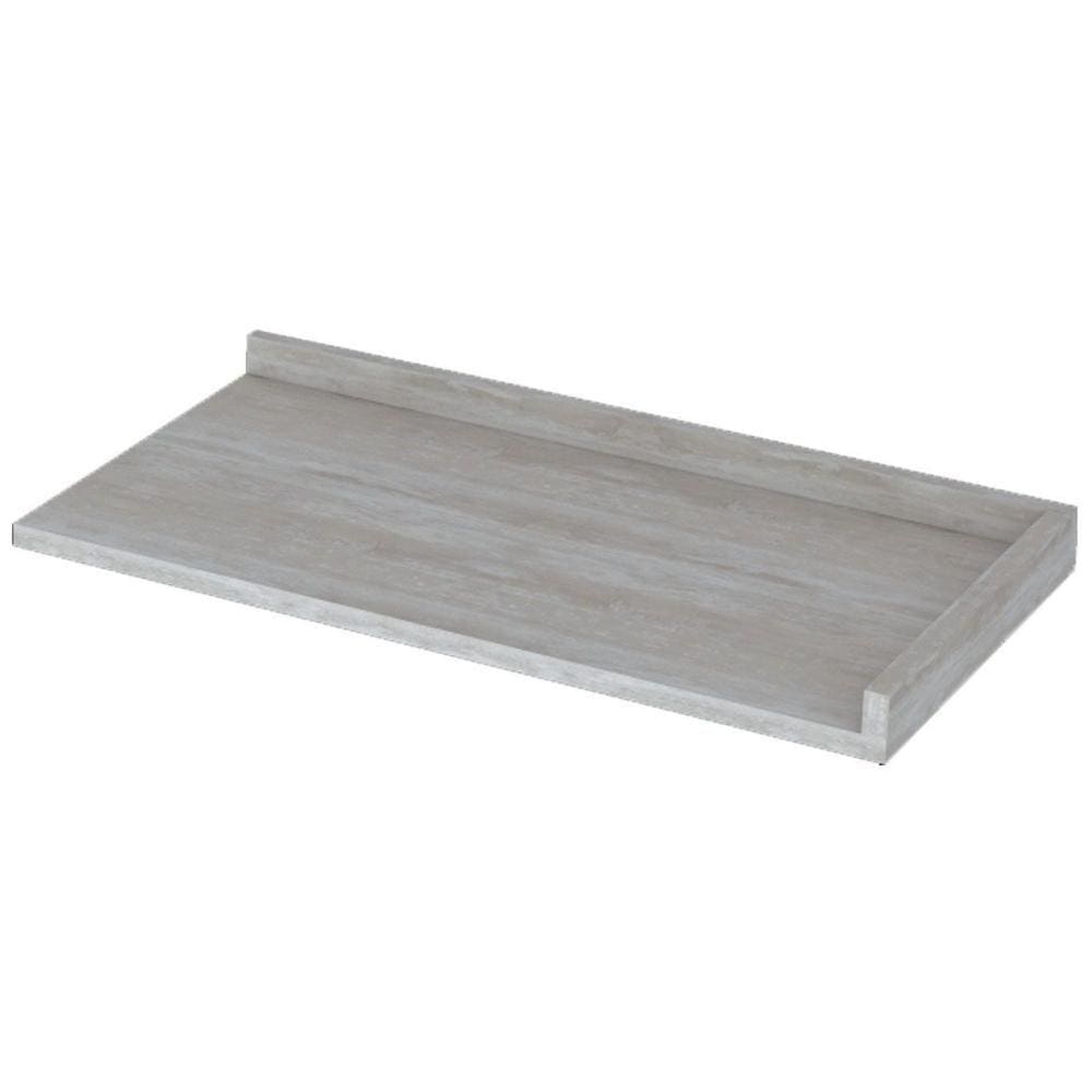 Tampo P/ Balcão Cozinha Canto Reto Essência 94cm Calcare - Henn