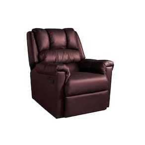 Poltrona Reclinável P- Sala Vermont Classic Zero Wall Giro E Balanço Courano Marrom - Probel