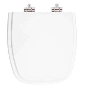 Assento Sanitário Poliéster Soft Close Vip Branco para vaso Celite