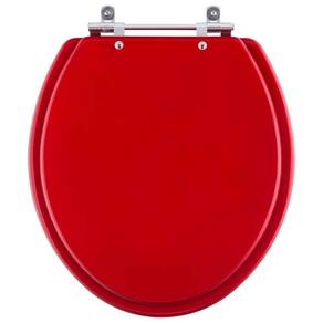 Assento Sanitario Colorido Vermelho para Vaso Convencional