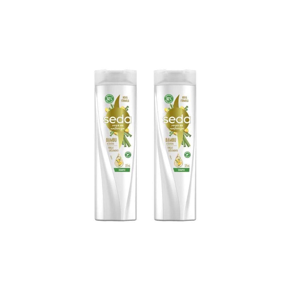 Shampoo Seda 325Ml Bambu E Biotina-Kit C/2Un