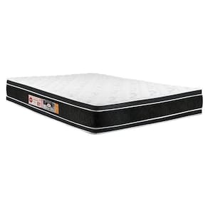 Colchão King Espuma D33 Black White Air Double Face Euro Pillow (193x203x27) - Castor