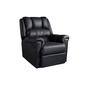 Poltrona Casal Reclinável Vermont Classic Zero Wall Giro E Balanço Courano Preto - Probel