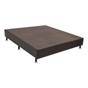 Base Sommier Sintético Casal 138x188x23cm Ortobom Marrom