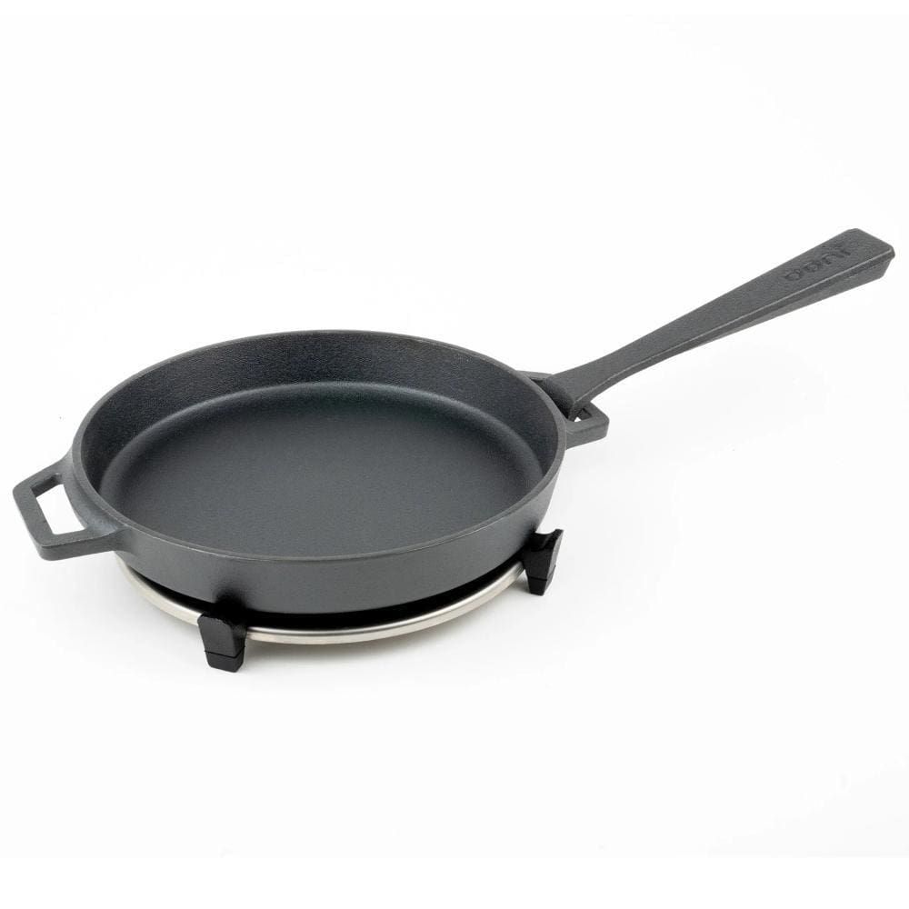 Panela de Ferro Fundido Ooni Skillet 25cm com Base em Aço Inox