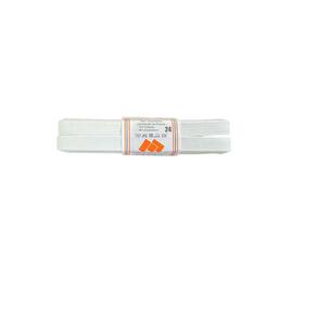 Elástico Chato N24 Branco 1,5Cm- Kit 2 Rolos De 10 Metros