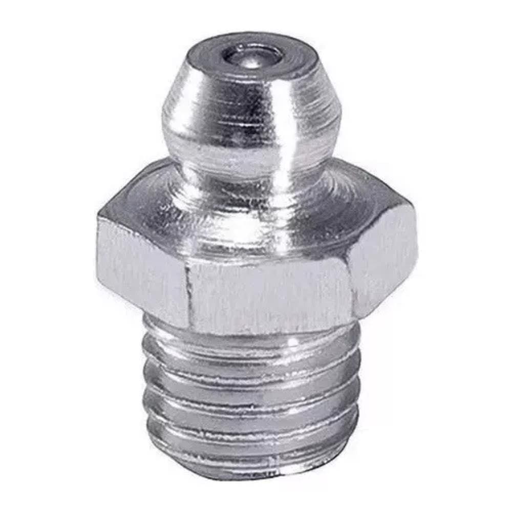 GRAXEIRA ACO ZINCADO RETA 1/8" BSP-28 FNT-1030 Fiontar