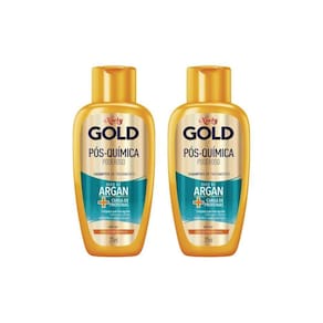 Shampoo Niely Gold 275Ml Argan Pos Quimica - Kit C/2Un