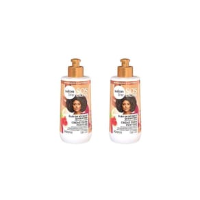 Creme Para Pentear Salon Line 300Ml Sos Ricino Queratina-2Un
