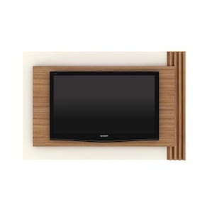 Painel Home P-tv Até 65 Polegadas Pl3001 180x120cm Natural-off White - Tecno Mobili