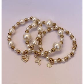 Kit Pulseiras Motivos Cristãos