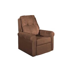 Poltrona De Amamentação Sala Reclinável Mh1216 Slim Two Way Suede Castor - Herval