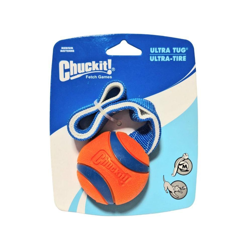 Brinquedo Chuckit Ultra Tug Cabo de Guerra Flutuante Interativo Corda De Nylon Para Cachorro - Médio