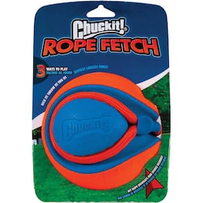Brinquedo Chuckit Rope Fetch Cabo de Guerra 3 em 1 Flutuante Interativo Para Cachorro