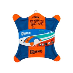 Brinquedo Chuckit Flying Squirrel Interativo Esquilo Voador Laranja Para Caes - Grande