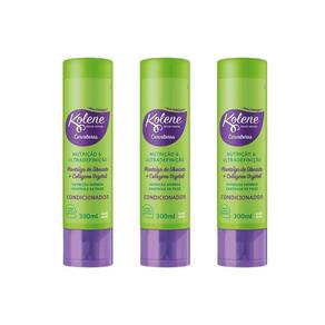 Condicionador Kolene 300Ml Curvaturas - Kit Com 3Un
